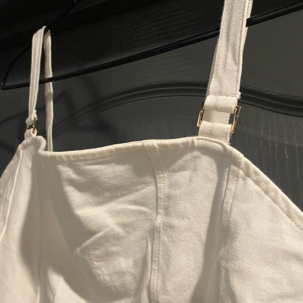 H&M Cream Strappy Top